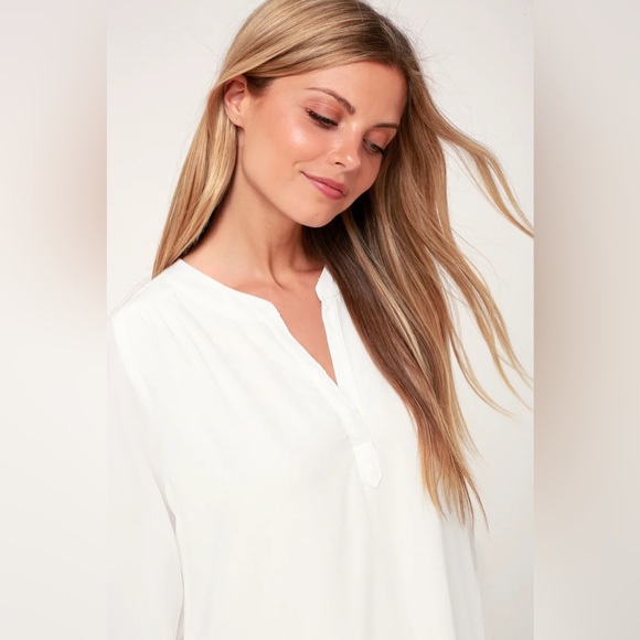 Lulus high Line White Shift Dress - XS - Picture 4 of 10